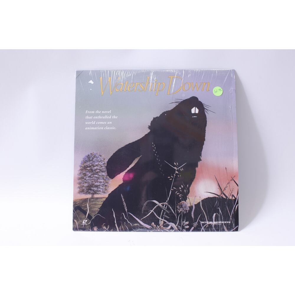Watership Down, Widescreen, Warner Home Video, 1994, Excellent, LaserDisc, Digit